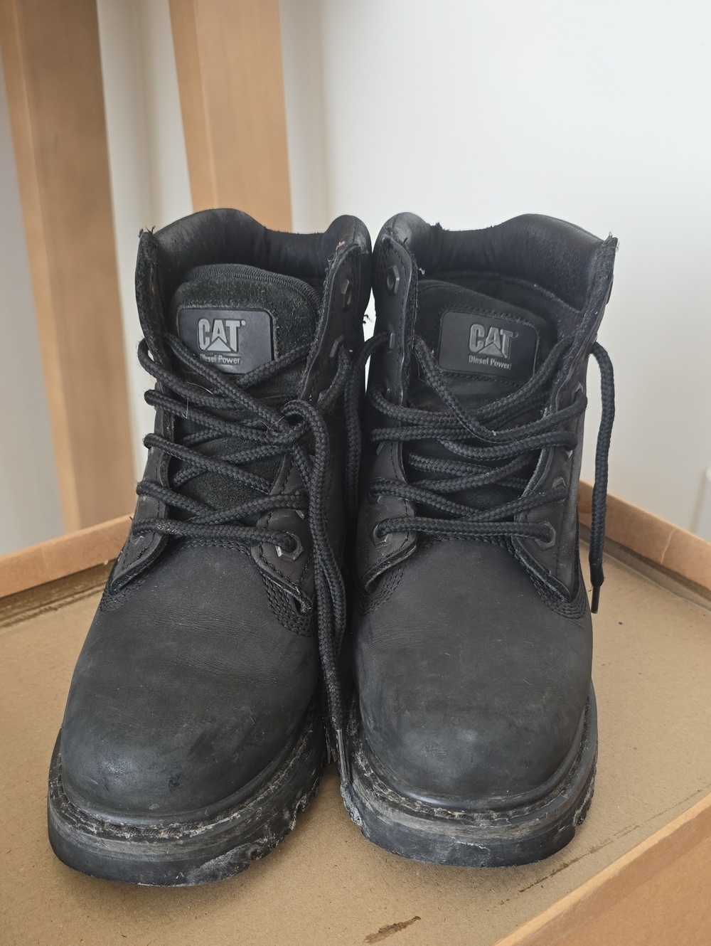 Womens's Black Orijinal CAT Boots